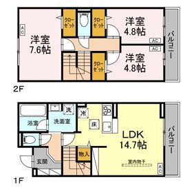 ベルコートⅡ 間取り