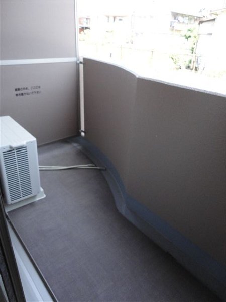 ボヤージュ・アン・バトー ベランダ