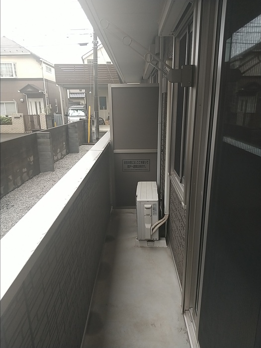 サンプレジール ベランダ