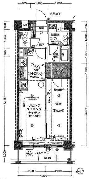 プリムローズ東高円寺 間取り