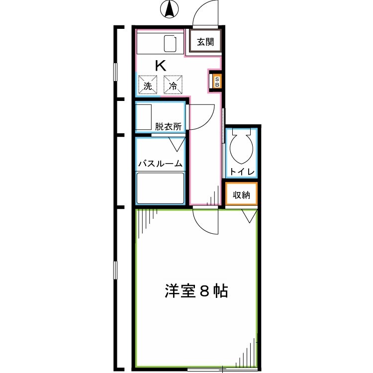 AZEST-RENT東小金井 間取り