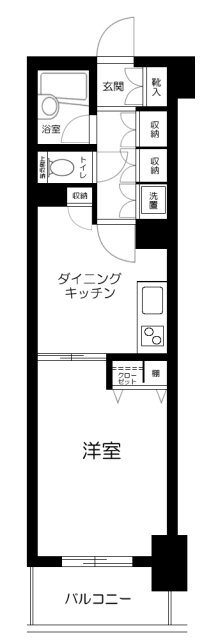 ナビウス新中野 間取り