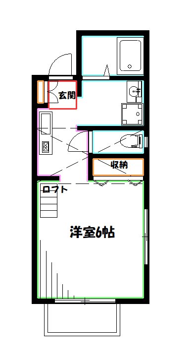 エスティーフォー小金井 間取り