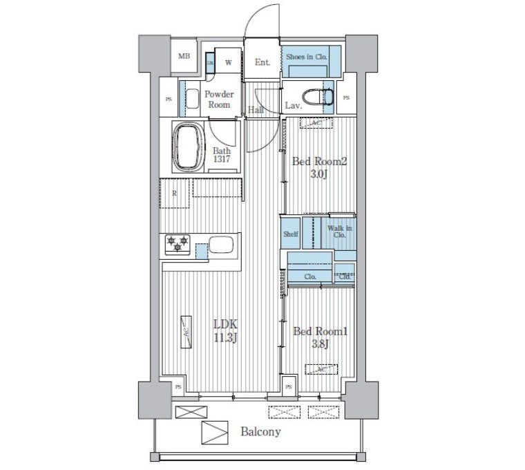 Ｔｅｒｒａ蚕糸の森 間取り