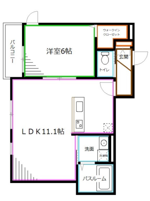 ラ・クール阿佐谷 間取り