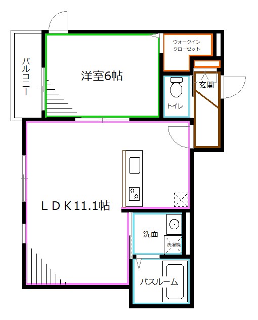 ラ・クール阿佐谷 間取り