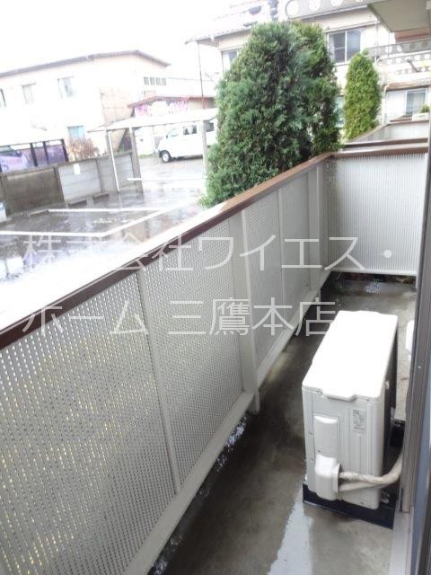 クレール　コガネイ ベランダ