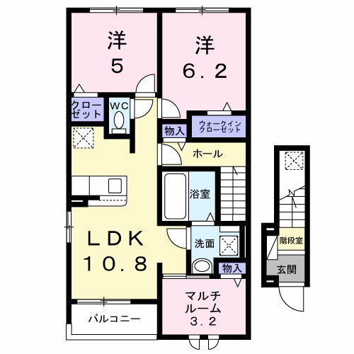 アンソレイユもみじ山 間取り