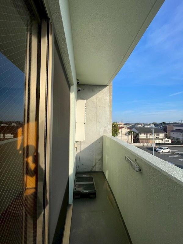 コーポ白雪 ベランダ