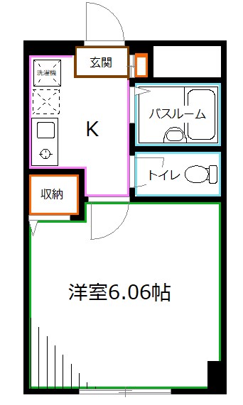 ライフ・コート荻窪Ⅰ 間取り