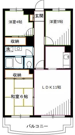 プランドール小金井 間取り