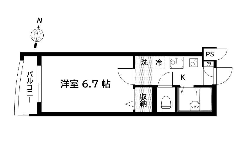 ラ・フローラ武蔵野Ⅴ 間取り