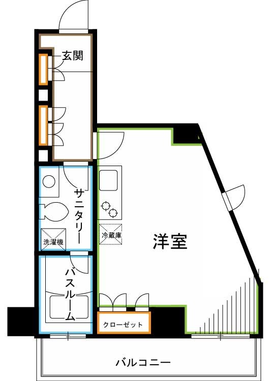 プライムアーバン西荻窪Ⅱ 間取り