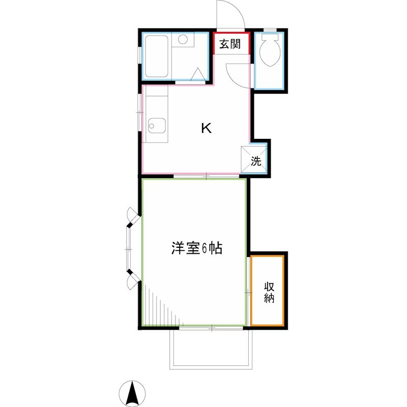 ディモーラ美多加 間取り