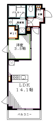 アジールコート東高円寺 間取り