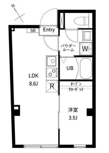 アムレア荻窪 間取り