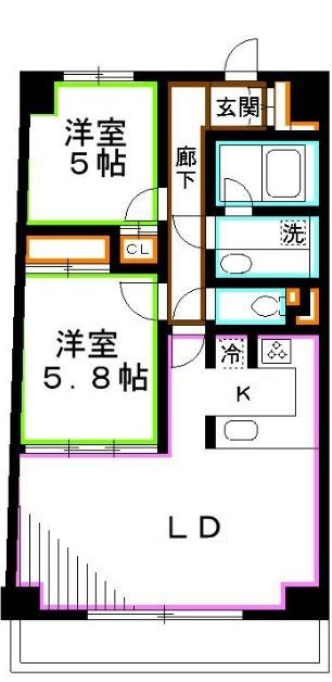 ウィスタ高井戸 間取り