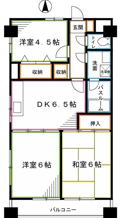 メルベーユ 間取り