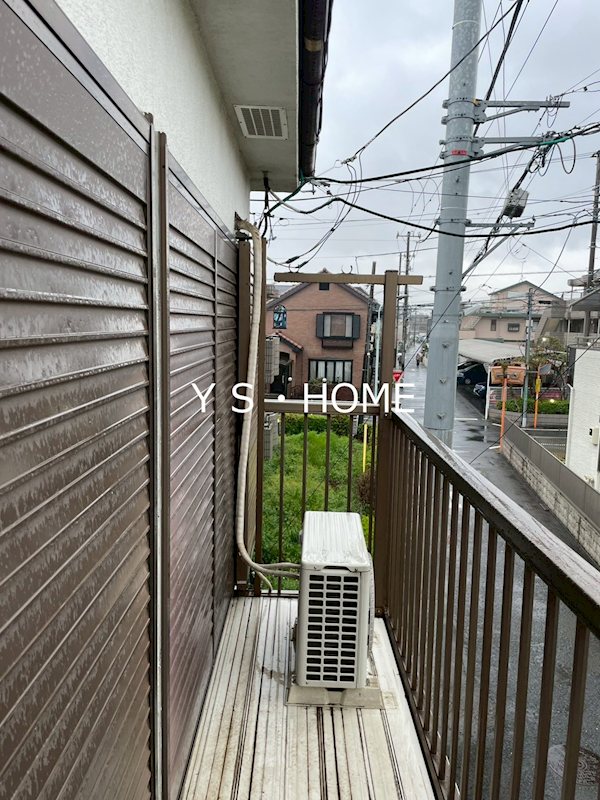 かしわハイツ ベランダ