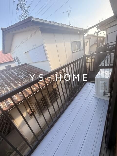 櫻井テラスハウス ベランダ