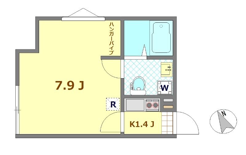 エスフラット国立 間取り