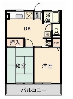 シティハイム　アーバンハイムＡ 間取り