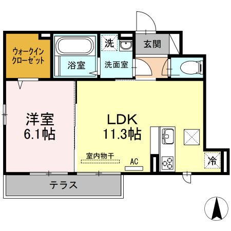 アゼリア上鷺 間取り