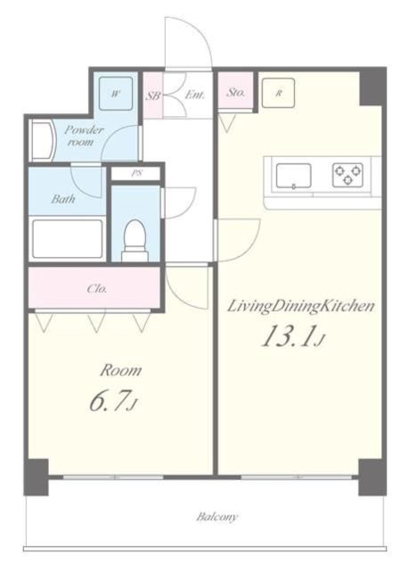 プロスペランド府中 間取り