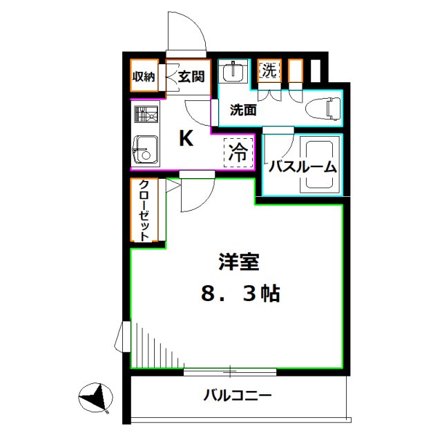 ZOOM吉祥寺EAST 間取り