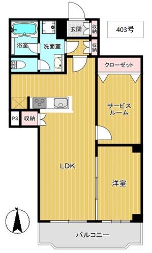 セザール武蔵野 間取り