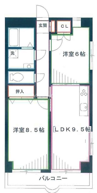 フォレスト武蔵野 間取り