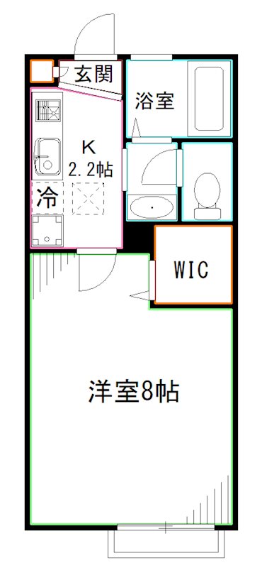 レ・フレールⅡ 間取り