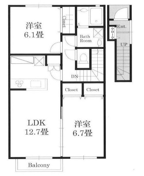 武蔵野フォレスト 間取り