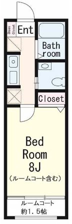 メゾン・ド・クレーヌⅡ 間取り