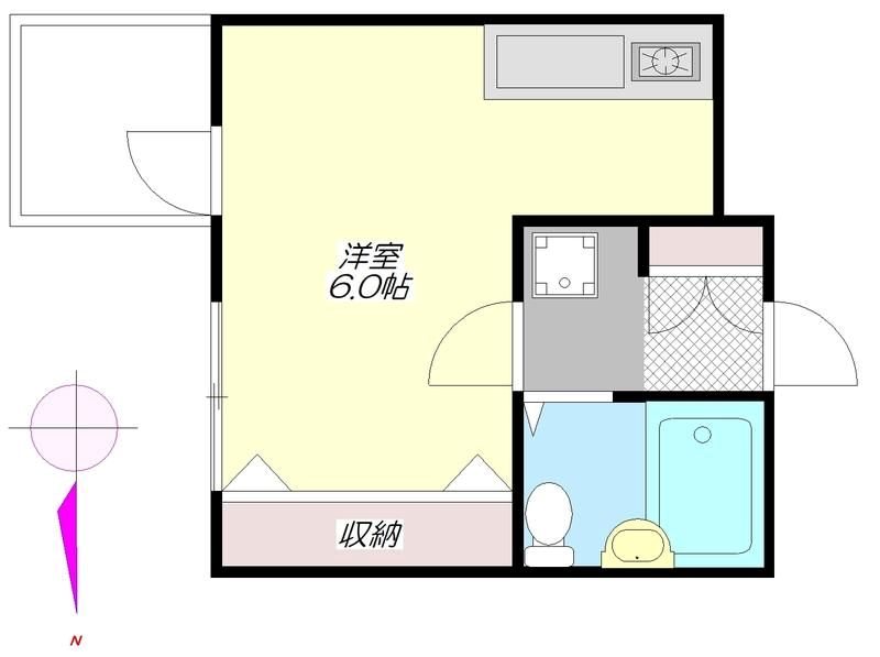 パティオ武蔵野 間取り