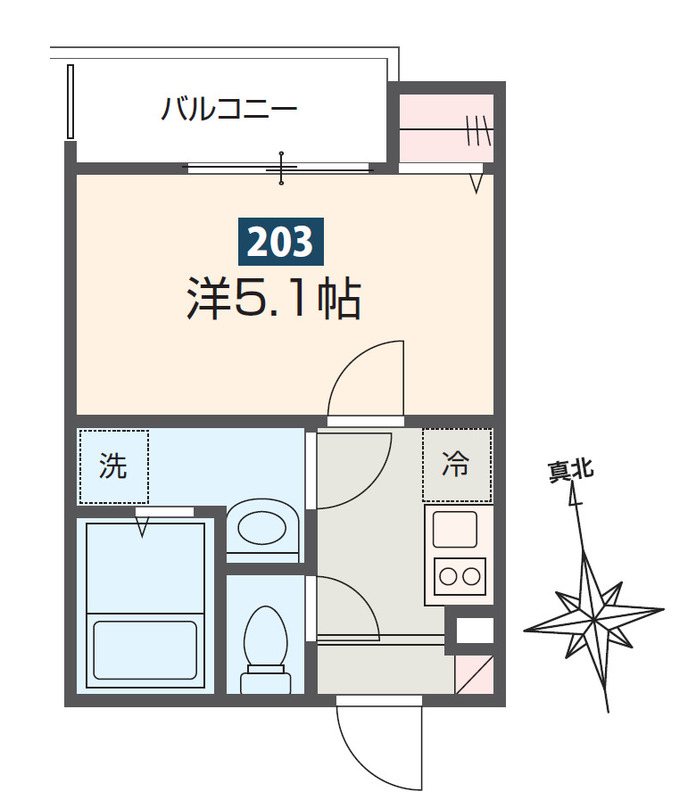MELDIA三鷹 間取り
