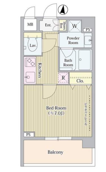 Casa de prata 間取り