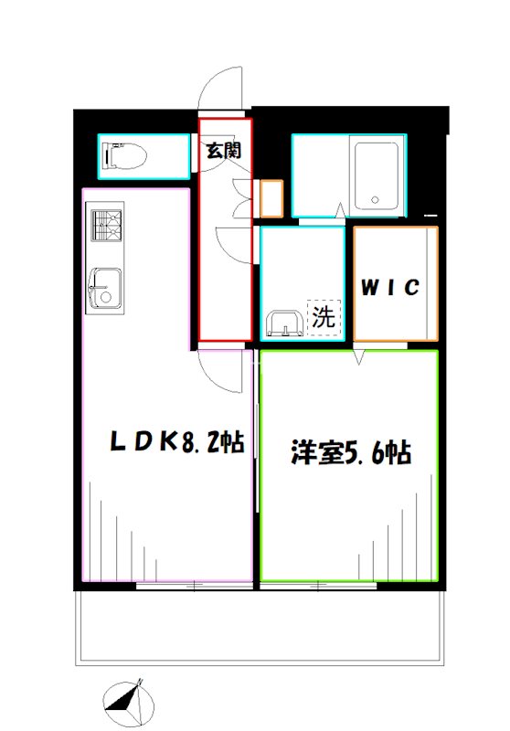 ヴィラけやき 間取り