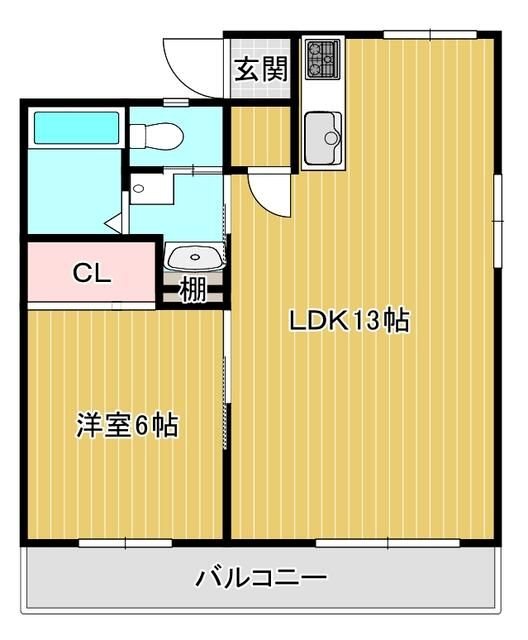 セントラルマンション武蔵野 間取り