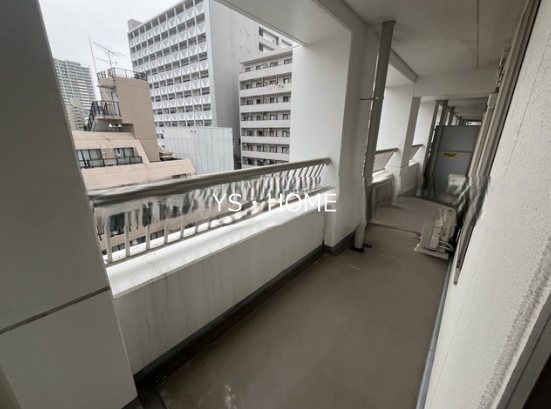 ディアマークスキャピタルタワー ベランダ