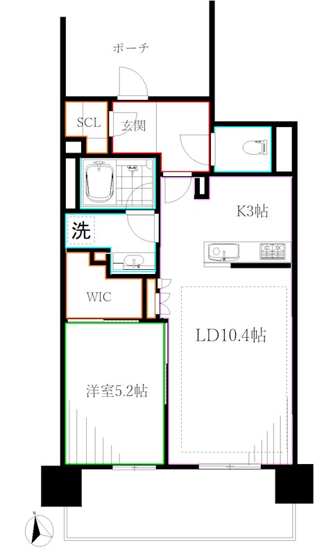 Brillia小金井桜町 間取り