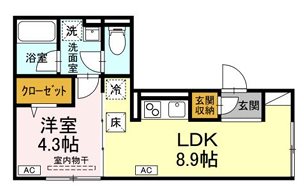 Bell　Ⅲ 間取り