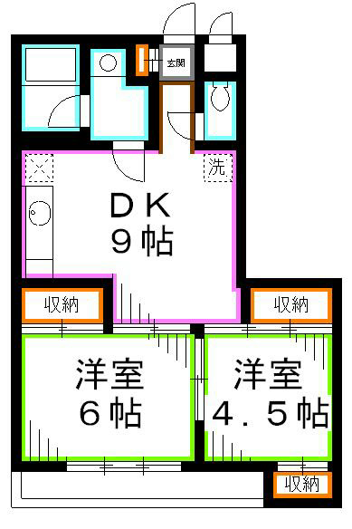 榎本第一ビル 間取り