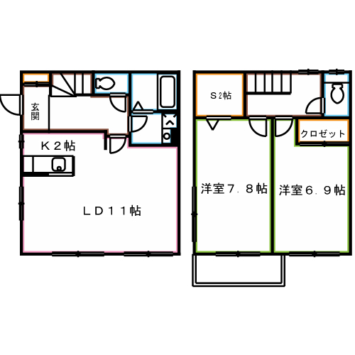 リラ・クレスト       間取り