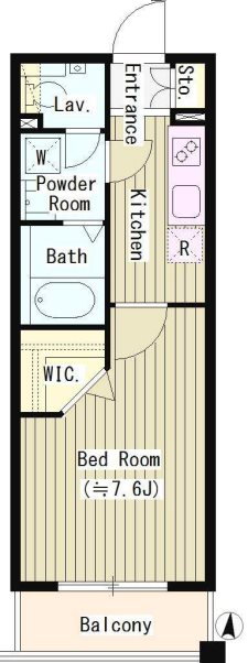 フォレスト東高円寺 間取り