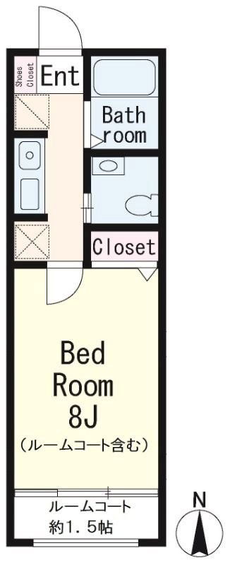 メゾン・ド・グレーヌⅡ 間取り