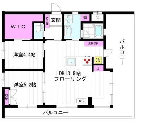 RISO・NAKANO 間取り