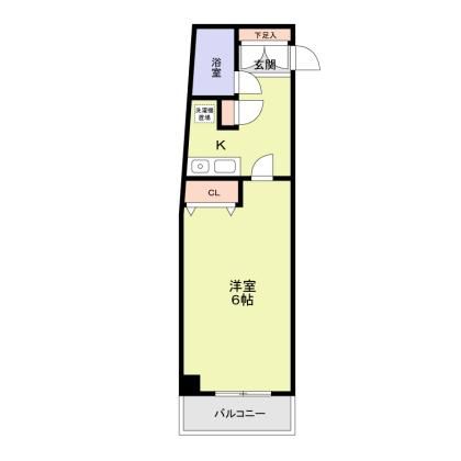 パインコート立川 間取り