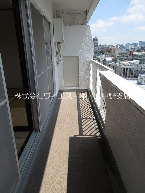 サニーコート東中野  ベランダ