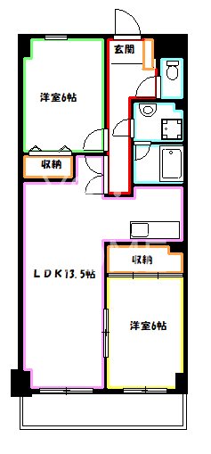 吉祥寺北町ハイム 間取り